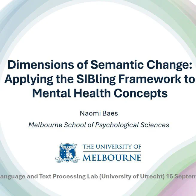 Dimensions of Semantic Change: Applying the SIBling Framework to Mental Health Concepts